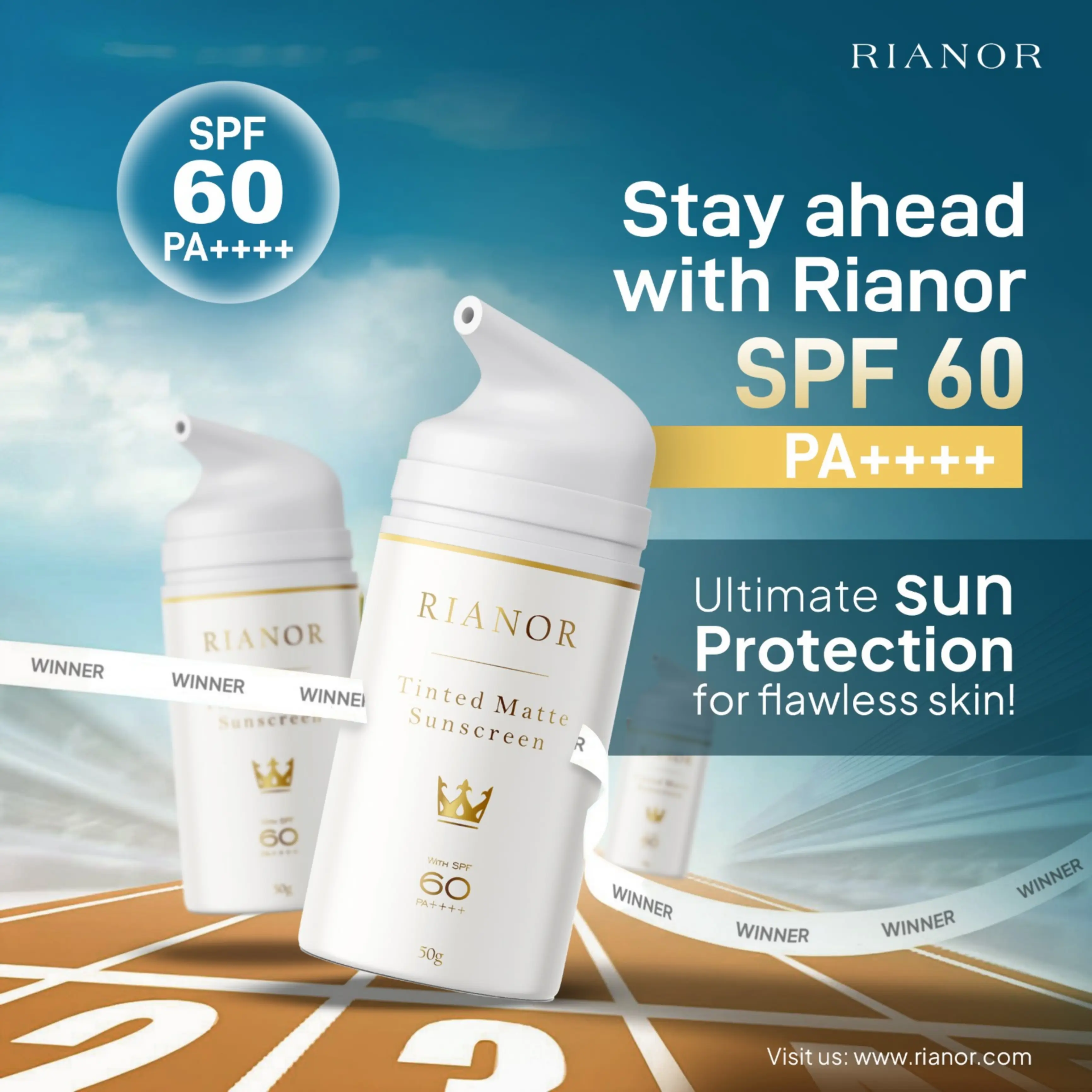 Rianor's Tinted Matte Sunscreen